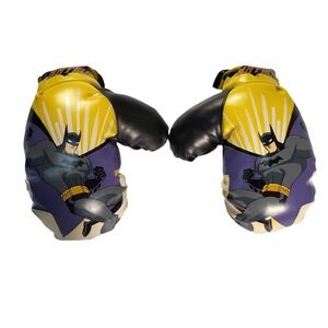 DC Comics Batman Boxing Gloves Training Punching Sparring Kids Play Size (S11)